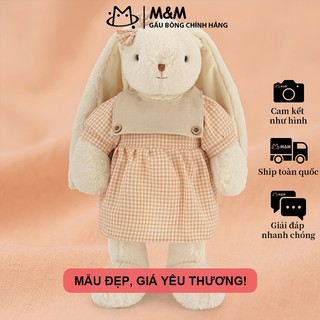 Bộ sưu tập Ôm Bé - Thỏ Hoa Loa Kèn Tai Dài Màu Cà Phê siêu cute - Quà sinh nhật cho nữ | Hàng có sẵn