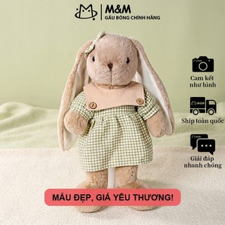 Bộ sưu tập Ôm Bé - Thỏ Hoa Loa Kèn Tai Dài Màu Cà Phê siêu cute - Quà sinh nhật cho nữ | Hàng có sẵn
