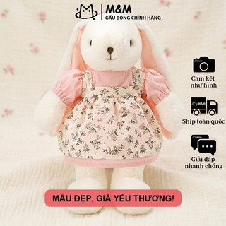 Bộ sưu tập Ôm Bé - Thỏ Hoa Loa Kèn Tai Dài Màu Cà Phê siêu cute - Quà sinh nhật cho nữ | Hàng có sẵn
