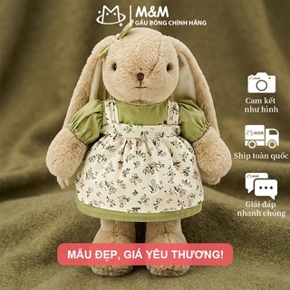 Bộ sưu tập Ôm Bé - Thỏ Hoa Loa Kèn Tai Dài Màu Cà Phê siêu cute - Quà sinh nhật cho nữ | Hàng có sẵn