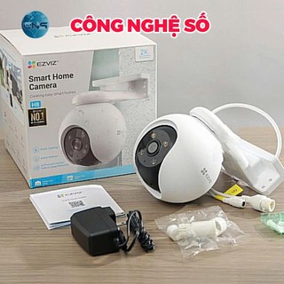 Camera Wi-Fi quay quét Ezviz H8X (4MP) 2K Ngoài Trời Full Color Cài Đặt Dễ Dàng | Chính Hãng Bảo Hành 2 Năm