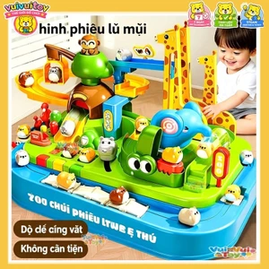 Đồ chơi nam châm vượt chướng ngại vật “Khu vui chơi động vật” – Đồ chơi giáo dục trí tuệ cho trẻ em, quà tặng sinh nhật