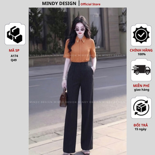 Q49 - Quần suông - Thiết kế cao cấp MindyDesign