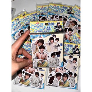 [hàng sẵn] Túi 40 hình dán Trần Dịch Hằng Chen Yi Heng - TF Gia Tộc F4 / stickers có keo sẵn chống nước
