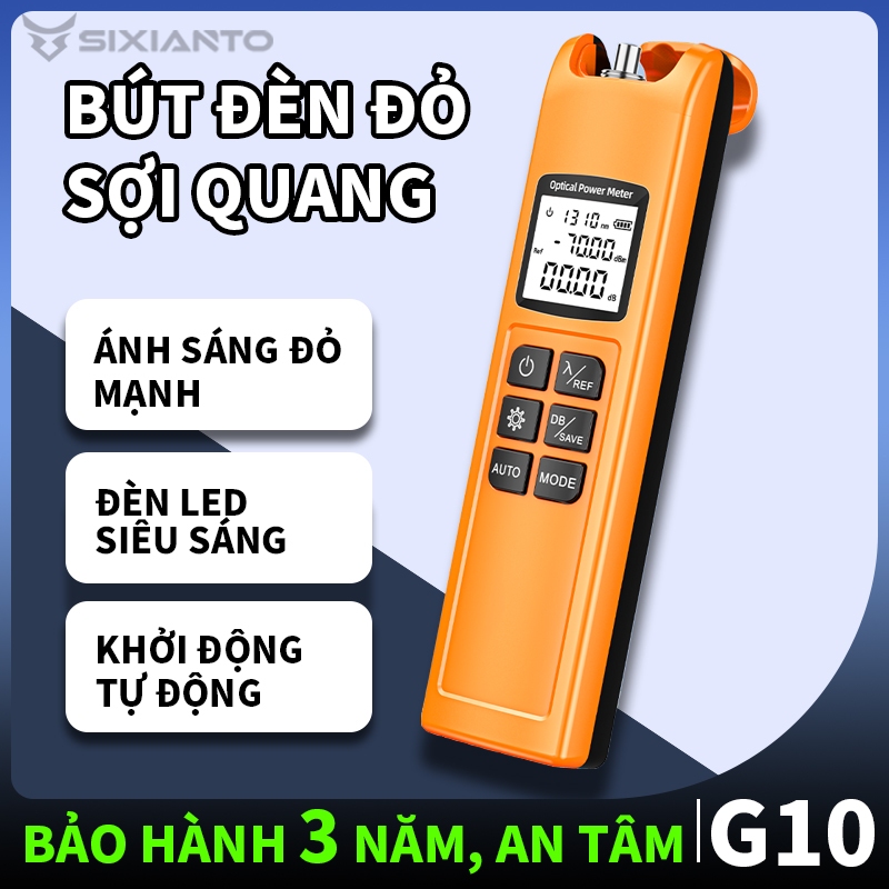 May Do Cong Suat Quang G10 Mini FTTH Pin Sac Do Chinh Xac Cao Test Cap Quang