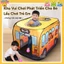 Lều ô tô cho trẻ em không cần lắp ráp – Nhà đồ chơi trong nhà, lều cắm trại