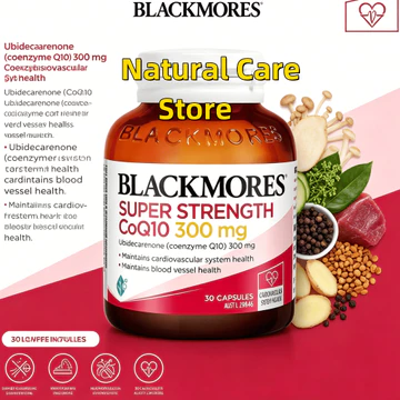 【Hàng nhập khẩu nguyên bản từ Úc】Viên Uống Blackmores CoQ10 150mg Super Strength CoQ10 300mg 30 viên