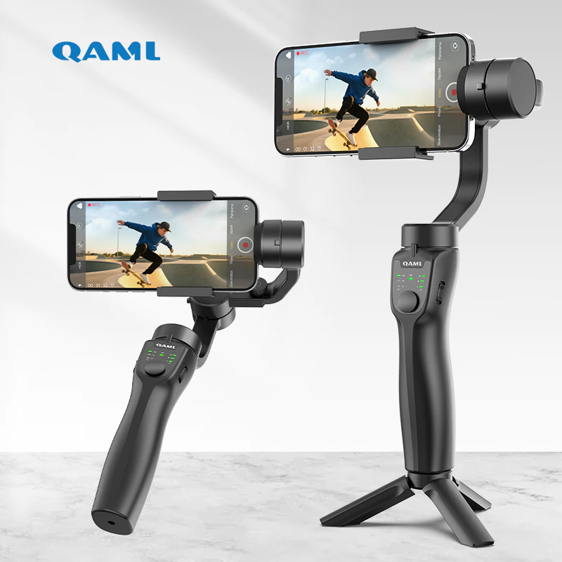 Thiết bị chuyên nghiệp 5 trong 1Gimbal Ổn định chống rung 3 trục chống rung cho điện thoại hỗ trợ quay phim chụp ảnh ch — ảnh 1
