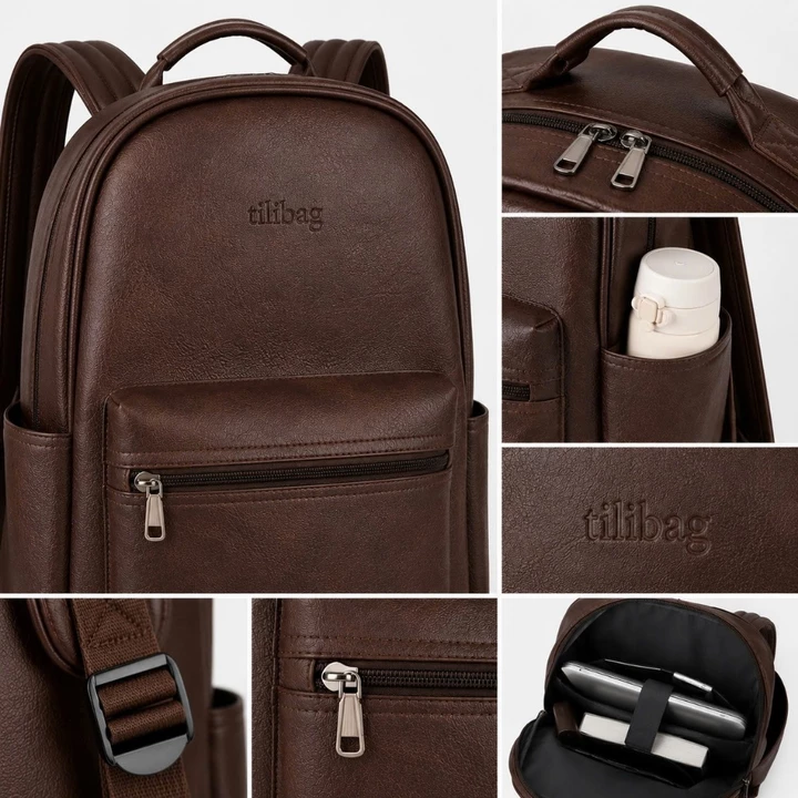 Unisex Backpack – Fits Laptop, Water-Resistant, for School · BL03 – 4