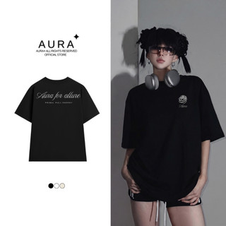 Áo thun Aura✦ PRIMAL Oversized Tee 100% Cotton Unisex T-shirt