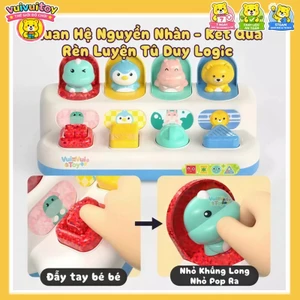 Hộp ú òa kỳ diệu giúp bé rèn luyện phản xạ và khả năng tập trung