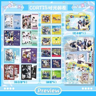[hàng sẵn] CORTIS / Set quà tặng bưu thiếp 15 món / card JAMES JUHOON KEONHO SEONGHYEON MARTIN BT45