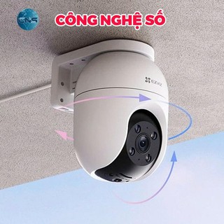 Camera wifi ngoài trời Ezviz C8C 2K+ (4MP) | màu đêm- đàm và xoay 360 - Chính hãng bảo hành 2 năm