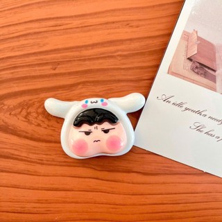 Set Charm Shin Cậu Bé Bút Chì Đội Nón Hello Kitty Cinnamoroll Kawaii Resin DIY Gắn Dép Cute Pastel 💙🎀