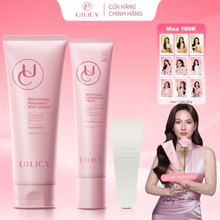 Bộ Kem Nách Và Tinh Chất Dưỡng Thể UILICY 30g+200ml  2% Niacinamide SymWhite 377 Dưỡng Ẩm Chuyên Sâu Trắng Da Toàn Thân