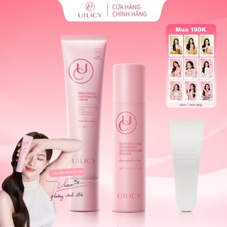 Bộ Kem Tẩy Lông Và Lăn Khử Mùi UILICY 70g+30ml Tẩy Lông 6 Phút Không Đau Ngăn Mồ Hôi Khử Mùi Luôn Khô Thoáng Sảng Khoái