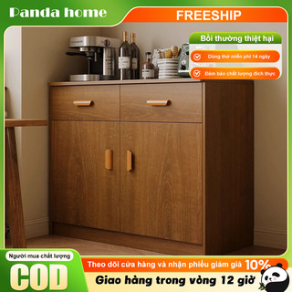Tủ trà đa năng có ngăn kéo không gian lưu trữ để máy pha cà phê và ly tách cho văn phòng phòng ăn