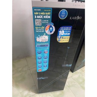 [HÀNG TRƯNG BÀY] Máy lọc nước RO nóng nguội lạnh Hydrogen ion kiềm Karofi KAE-S695 13 lõi - S695 - FREE LẮP ĐẶT HCM