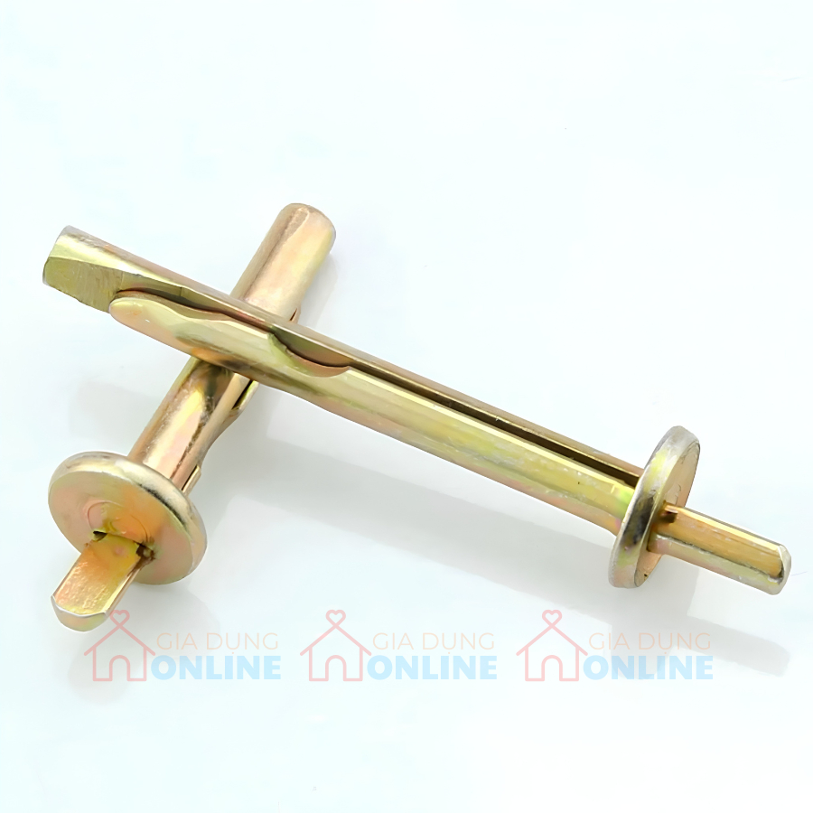 Tắc kê thép chân nở đầu đinh dùng búa đóng cho lỗ khoan tường bê tông treo đồ vật