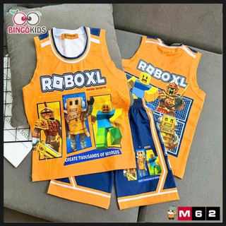 Đồ bộ sát nách bé trai hoạt hình 3D | Thun lạnh mềm mịn mát | Paw Patrol Roblox Minecraft