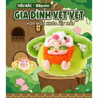 Blind Box Thú Bông Cánh Tiên Mini Cute Hộp Mù Thú Bông Dễ Thương Quà Tặng Sưu Tầm Decor Bàn Học