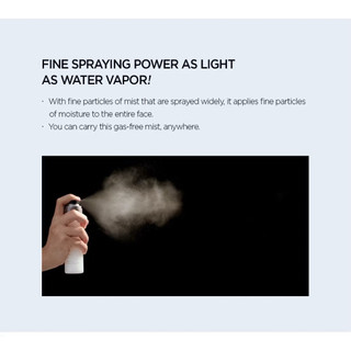Xịt giữ/khóa makeup 3in1 Jung Saem Mool 3-in-1 Essential Mool Micro Fitting Mist