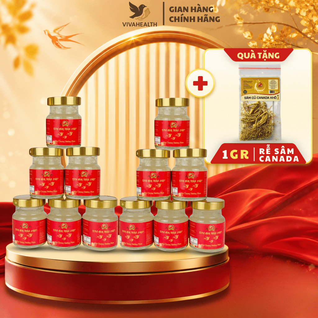 Combo 20 Hũ Yến Chưng Đường Phèn 70ml - Thanh Nhiệt Đẹp Da