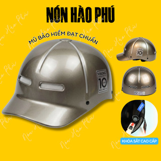 Mũ bảo hiểm VIKING lưỡi trai N688 có lổ thông gió,quai khoá cao cấp chính hãng,nhiều màu 6 MÚI, NÓN BẢO HIỂM XE MÁY ảnh 5