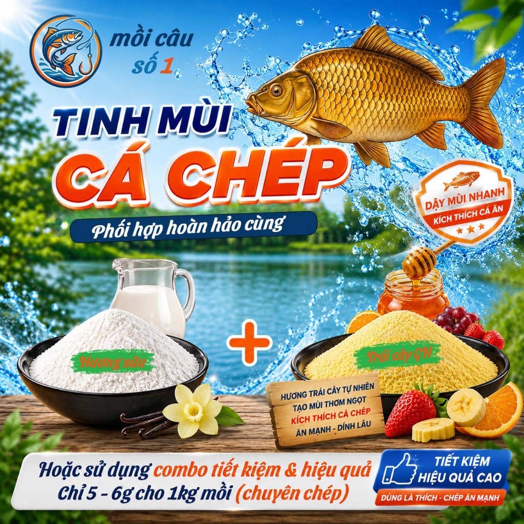 Tinh Mùi Dâu 999 Đậm Đặc – Siêu dụ Rô Phi, Chép, Trắm, Trôi – Hương Liệu Câu Cá | Feed Flavor Fruit 999