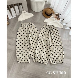 PHẠM THÙY SHOP: QUẦN THỤNG DÁNG RỘNG CHẤM BI (FORM RỘNG)