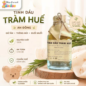 Tinh Dầu Tràm Chính Hãng An Đông Huế 100 ML Siêu Đậm Đặc Giúp Đuổi Muỗi, Giữ Ấm Cho Bé DouDou A13