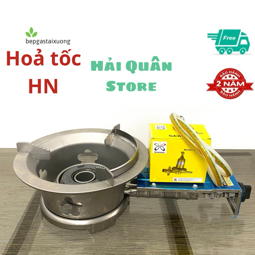 [Hoả tốc HN] Bếp gas khè công nghiệp inox cao cấp - Bếp ga công nghiệp inox
