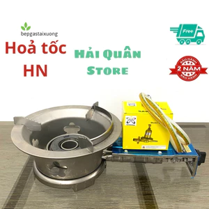 Bếp gas khè công nghiệp inox cao cấp - Bếp ga công nghiệp inox