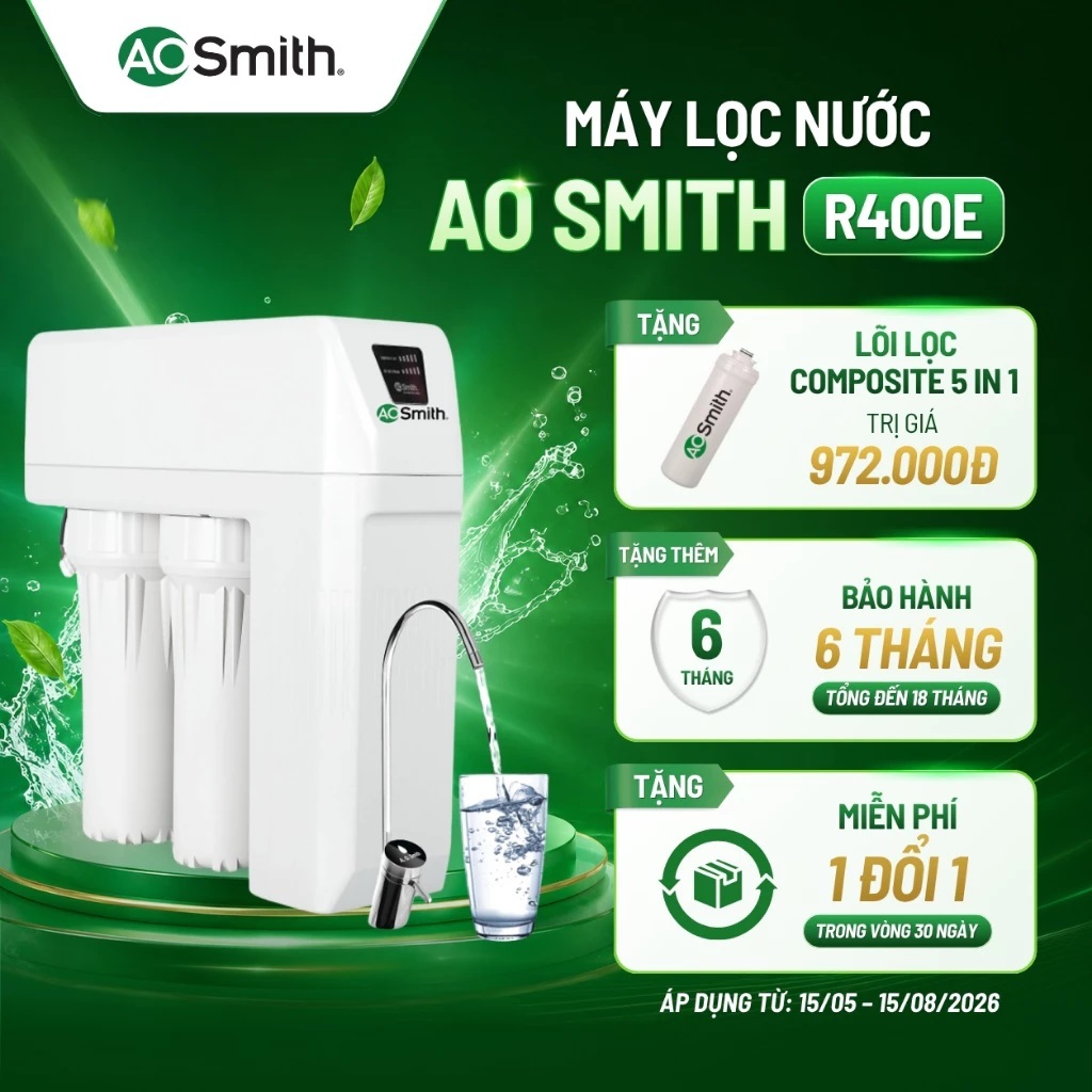 Máy lọc nước RO A.O.Smith aosmith R400E | Shopee Việt Nam