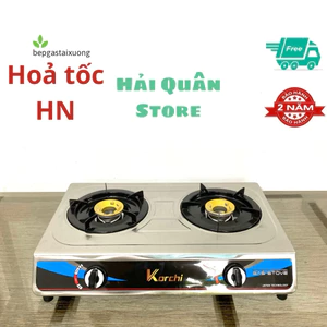 Bếp gas đôi inox - bếp ga đôi gia đình inox bền bỉ