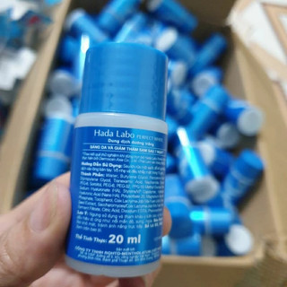 Combo 5 Chai Dung dịch dưỡng ẩm /trắng da HadaLabo 20ml-Hàng mini