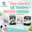 Ống Cắm Bút Lưới Vuông Pastel Cute Để Bàn, Hộp Đựng Bút Sắt Mini 8x8x9.5cm