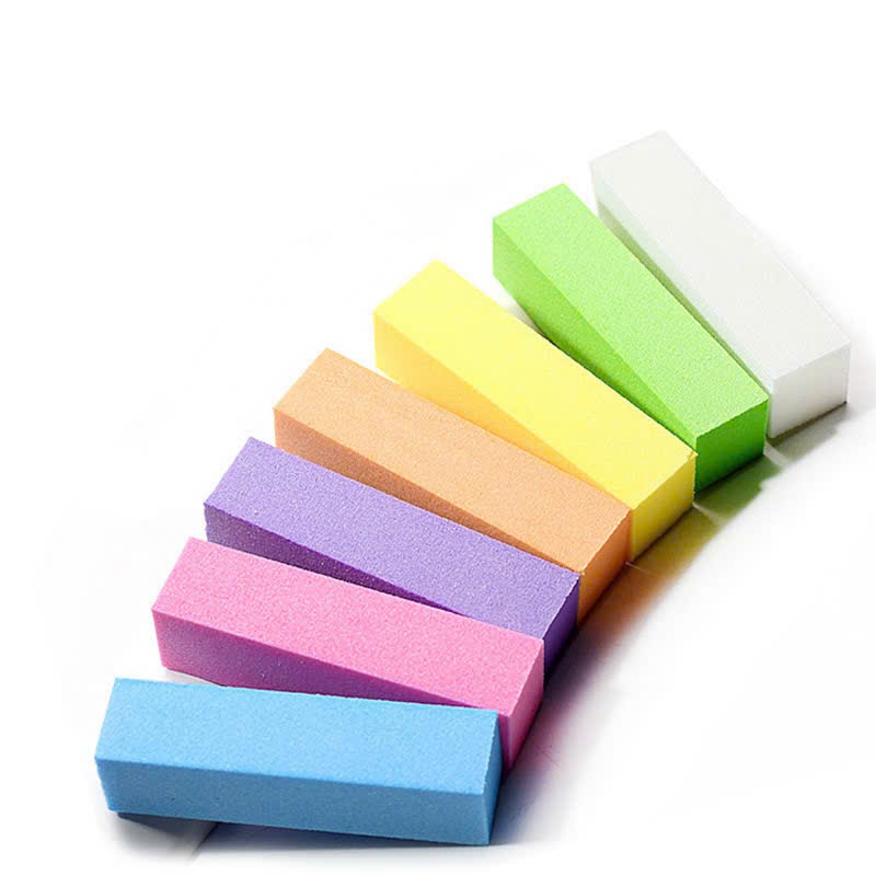 5/10 cái phào dũa móng mịn 4 mặt - buffer chuyên dụng cho thợ nail giao màu ngẫu nhiên