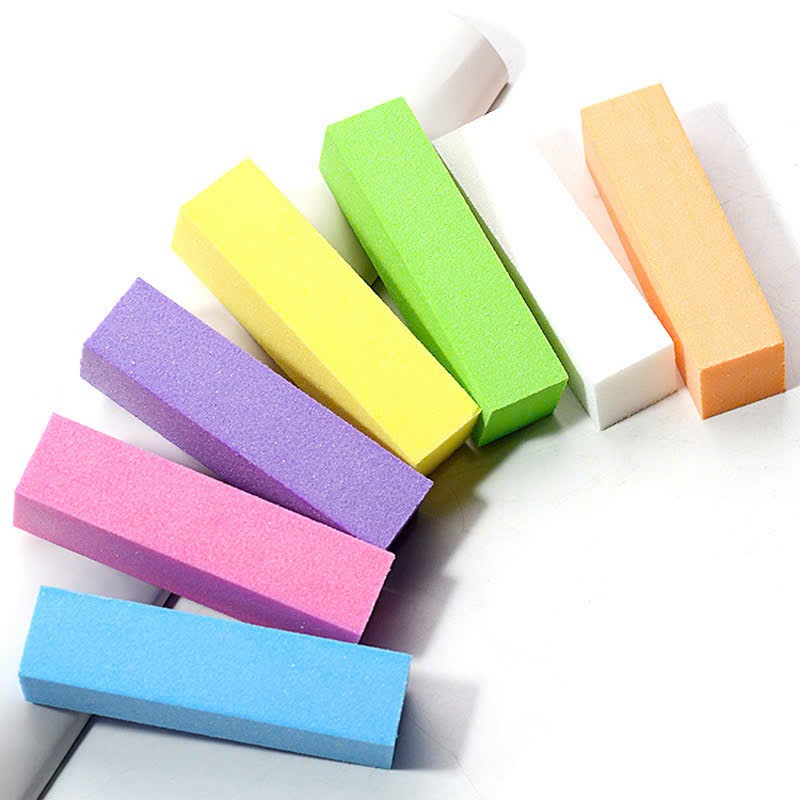5/10 cái phào dũa móng mịn 4 mặt - buffer chuyên dụng cho thợ nail giao màu ngẫu nhiên