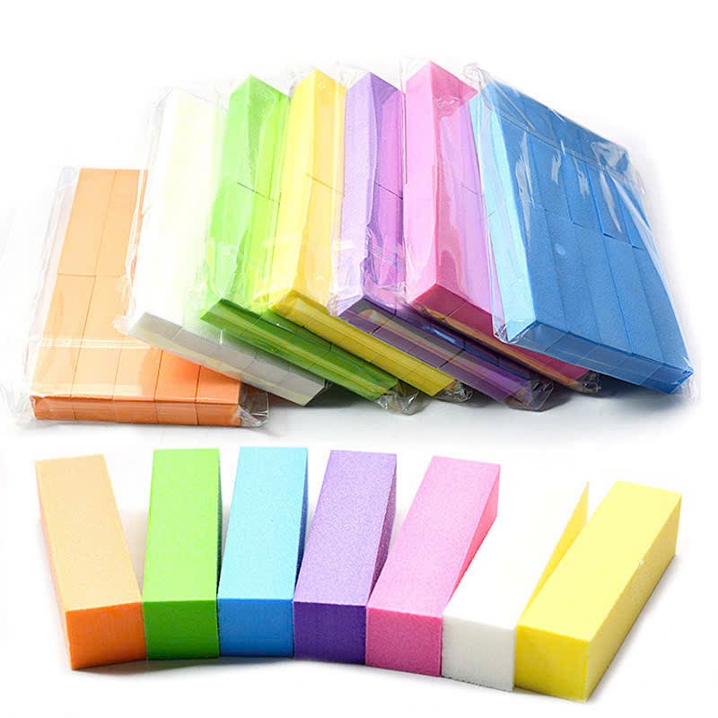 5/10 cái phào dũa móng mịn 4 mặt - buffer chuyên dụng cho thợ nail giao màu ngẫu nhiên