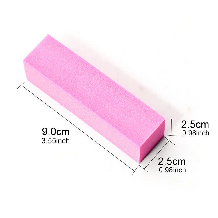 5/10 cái phào dũa móng mịn 4 mặt - buffer chuyên dụng cho thợ nail giao màu ngẫu nhiên