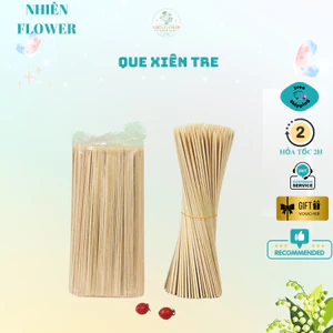 Sỉ Xiên Que Tre Dài 25Cm, Dày 3 Li Cứng Cáp Dùng Cắm Hoa, Cắm Trái Cây, Trang Trí Giỏ Hoa,Trái Cây