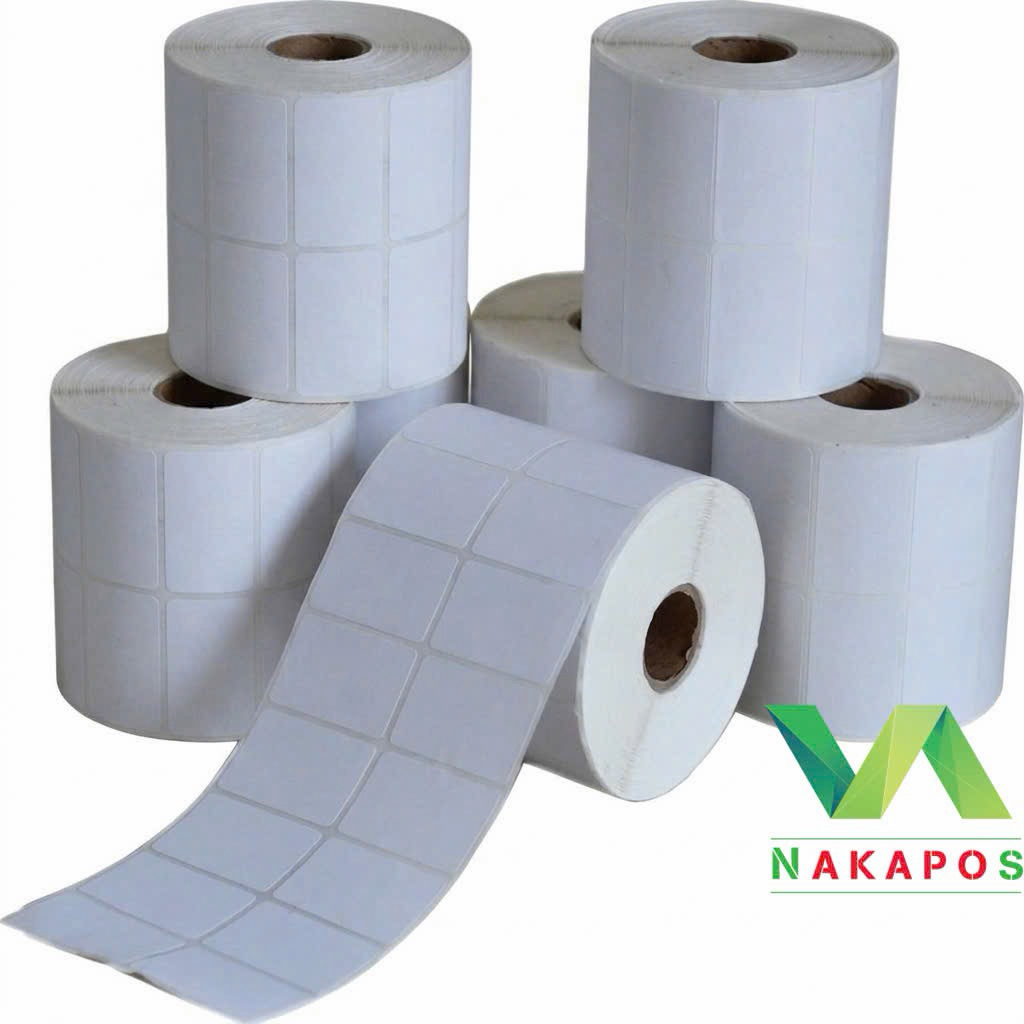 [COMBO 6 CUON] Tem mã vạch 70x22 72x22 dán decal in nhiệt 35x22 giấy nhiệt 35*22 giấy in nhiệt 35x22x2 tem ghi chú
