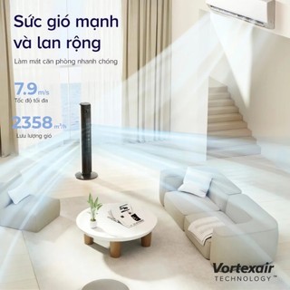 [LEVOIT] Quạt Tháp Điều Hòa Thông Minh Levoit Classic Pro 42 Inch - Cảm biến nhiệt độ - 12 cấp gió