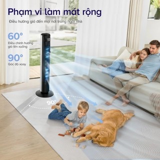 [LEVOIT] Quạt Tháp Điều Hòa Thông Minh Levoit Classic Pro 42 Inch - Cảm biến nhiệt độ - 12 cấp gió