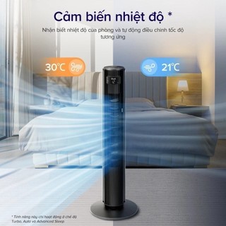 [LEVOIT] Quạt Tháp Điều Hòa Thông Minh Levoit Classic Pro 42 Inch - Cảm biến nhiệt độ - 12 cấp gió