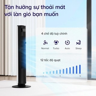 [LEVOIT] Quạt Tháp Điều Hòa Thông Minh Levoit Classic Pro 42 Inch - Cảm biến nhiệt độ - 12 cấp gió
