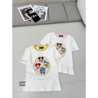 Áo phông cotton MSK hình 4 nhân vật hoạt hình form babytee #21613