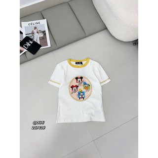 Áo phông cotton MSK hình 4 nhân vật hoạt hình form babytee #21613