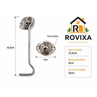 móc gió , móc cài cửa sổ inox chống gỉ.(2 cái)